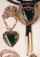 Jade hearts