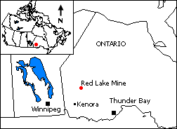 Canadian Rockhound: Geology of the Red Lake Mine, Ontario, Canada