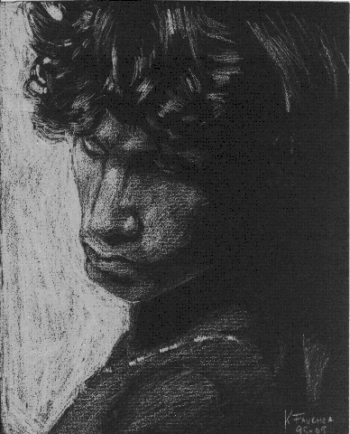 Jim Morrison by Kane Faucher