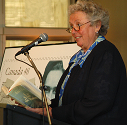 Jacqueline Pelletier reading from Les Fous de Bassan by Anne Hébert