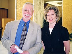 Hubert Gendron and Monica MacDonald