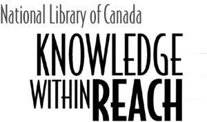 Banner: National Library of Canada / Knowledge Within Reach
