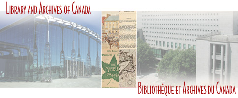 Library and Archives of Canada / Bibliothèque et archives du Canada