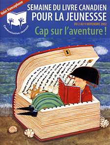Cover of Cap sur l'Aventure, Semaine du livre canadien pour la jeunesse.