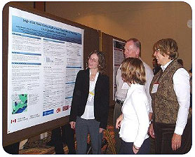 2006 CPHA Conference: admiring Andrea’s Food Consumption poster.
