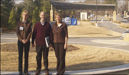 C-EnterNet's Angela Cook, Frank Pollari and Barb Marshall. CDC Vision Meeting, Atlanta, March 2007