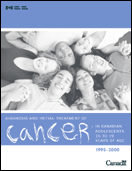 Diagnosis and Initial Treatment of Cancer in Canadian Adolescents 15 to 19 Years of Age, 19952000