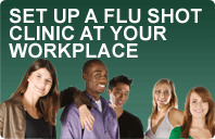 Set up a Flu Shot Clinic at your Workplace
