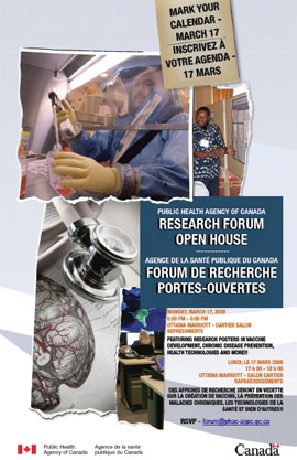 FORUM DE RECHERCHE
PORTES-OUVERTES 2008