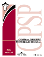 Canadian Paediatric Surveillance Program - 2001 Results