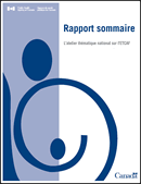 Rapport sommaire L'atelier thématique national sur l'ETCAF - couverture 