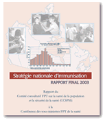 Le Rapport final : Stratégie nationale d'immunisation