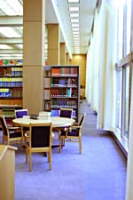 Photograph of a reference room