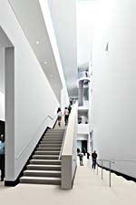 Design image of the main staircase, Portrait Gallery of Canada