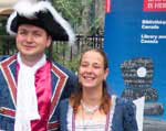 LAC staff at the New France Festival