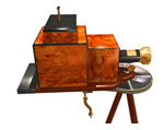 Artist's rendition of John R. Connon's 1888 PHOTOGRAPHIC INSTRUMENT, right side view