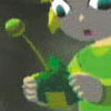 The boy-hero of Zelda discovers the joystick of two kids who died of boredom playing his game.