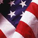 Under this flag is a coffin with a zombie in it