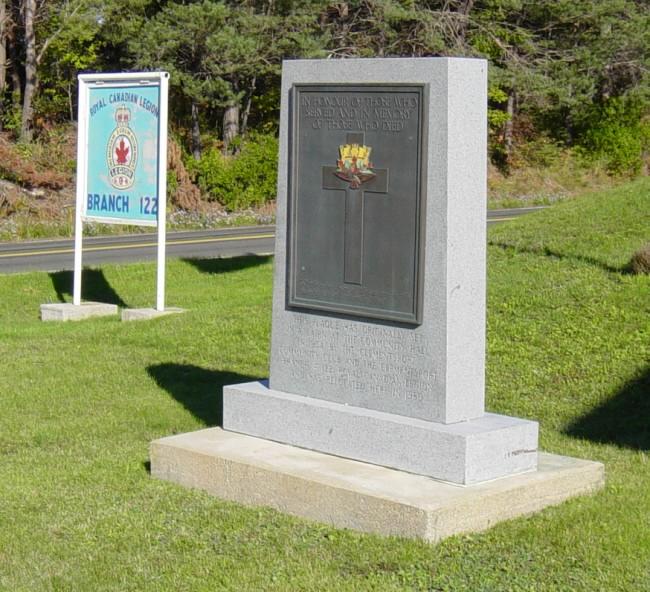 War memorial monument, Clementsport