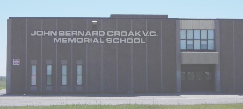 John Bernard Croak V.C. Memorial School, Glace Bay