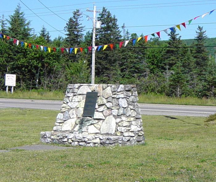 Sydney Forks war memorial monument