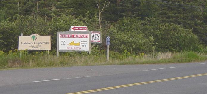 Colchester County: Acadian Heritage sign #6, Lower Debert