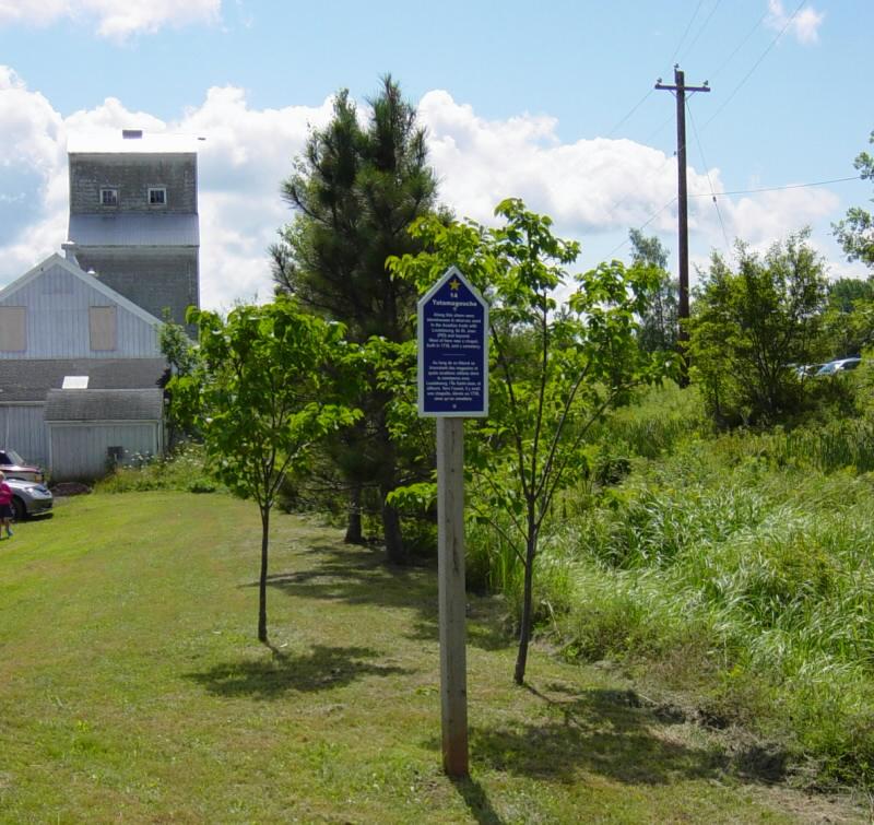 Colchester County: Acadian Heritage sign #14, Tatamagouche