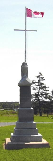 Freeport war memorial, general view looking eastward