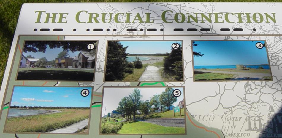 Hazel Hill: Commercial Cable Trans Atlantic Park, west interpretative panel