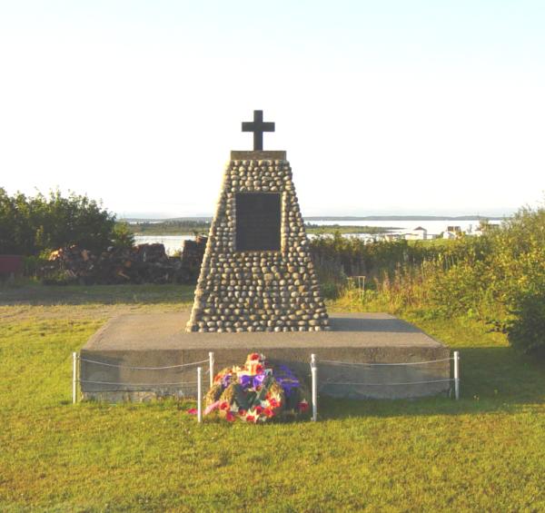 Charlos Cove: war memorial