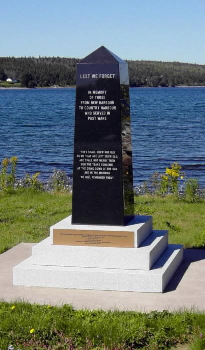 Goldboro: war memorial