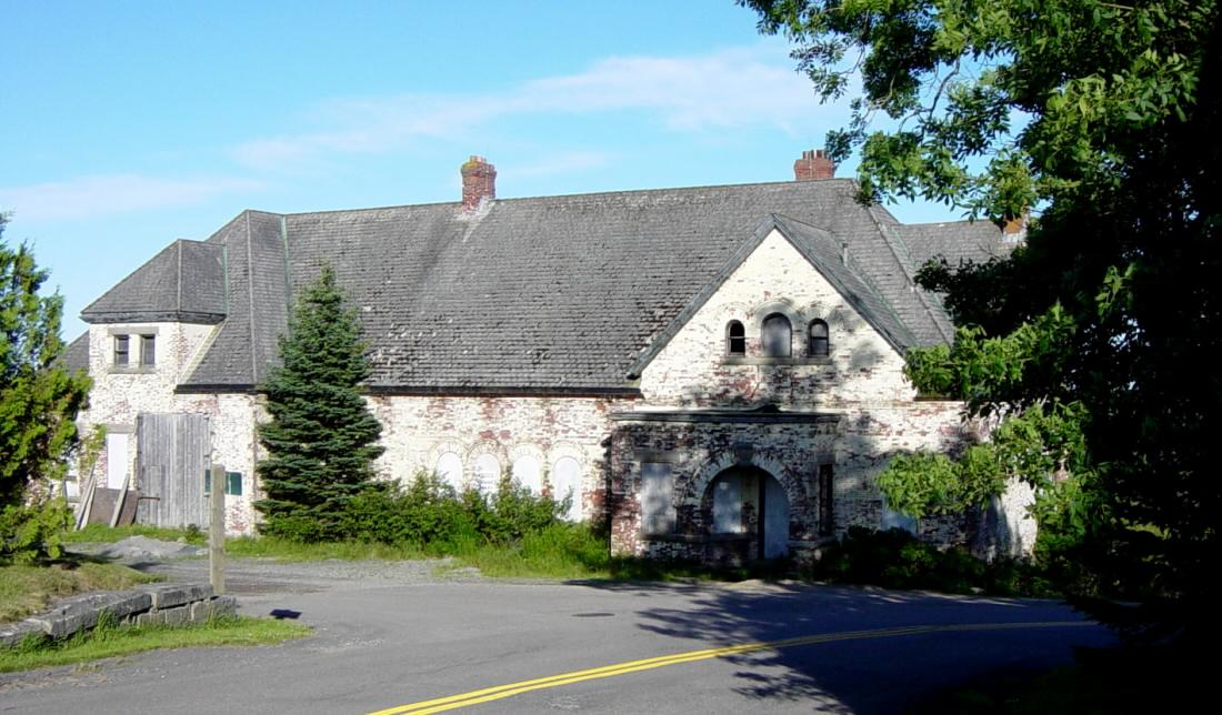 Hazel Hill: Commercial Cable Company telegraph building, front (north side)