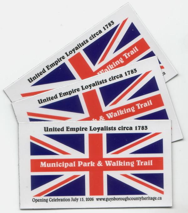 Country Harbour: Loyalist Trail opening day, souvenir magnets