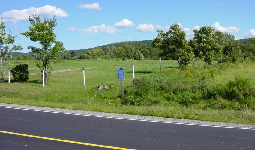 Hants County: Acadian Heritage sign #07, Windsor Forks