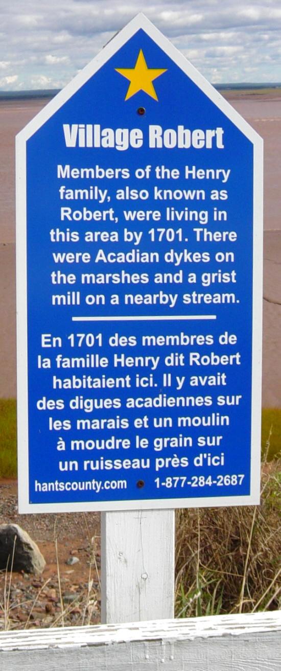 Hants County: Acadian Heritage sign #24, Maitland