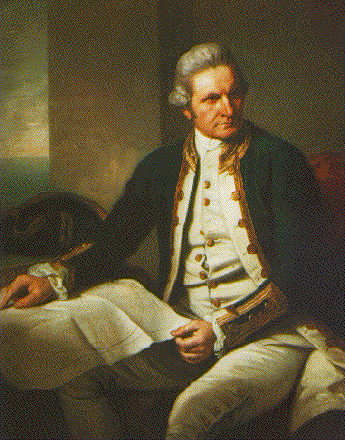 Captain James Cook portrait