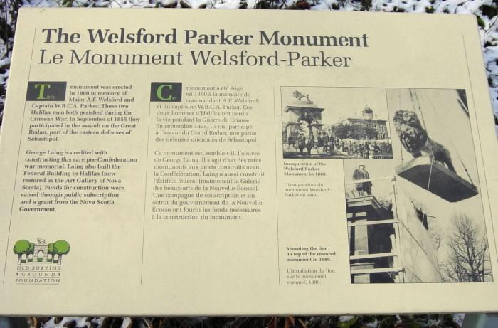 Welsford-Parker monument, Halifax
