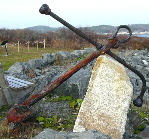 S.S. Atlantic memorial, Sandy Cove