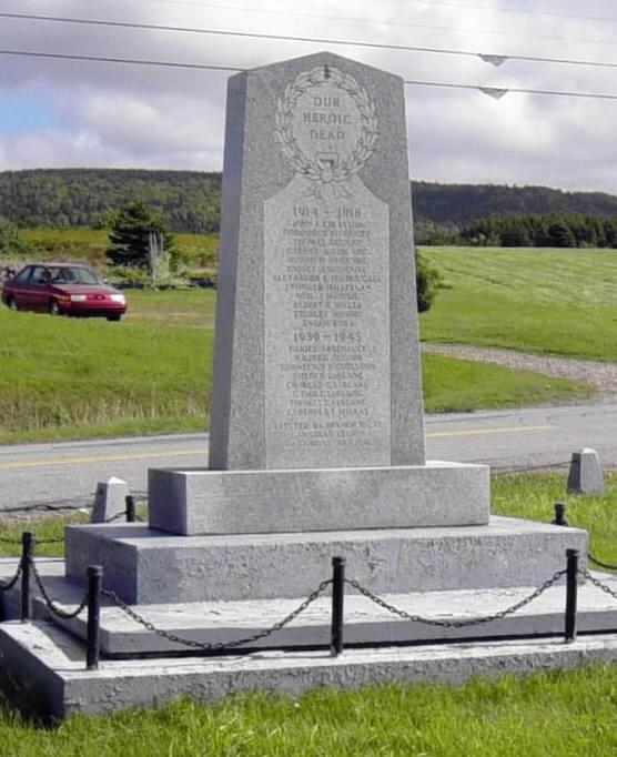 Belle Cote: war memorial