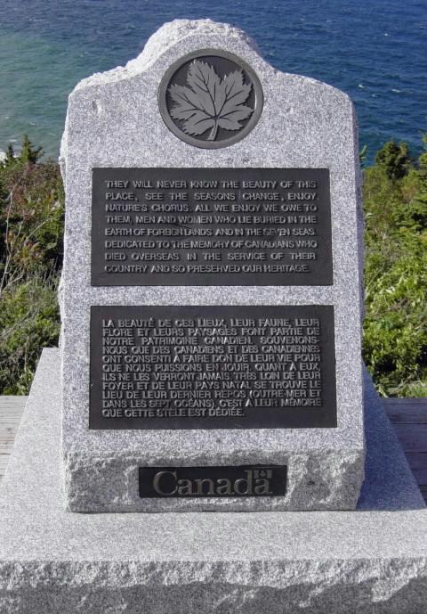 French Mountain: war memorial