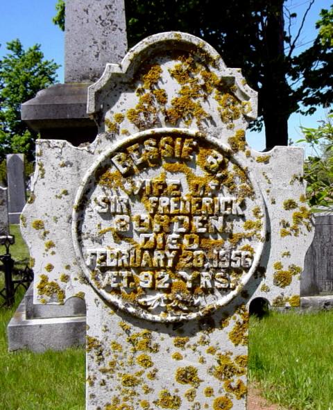 Mrs. Bessie Borden tombstone