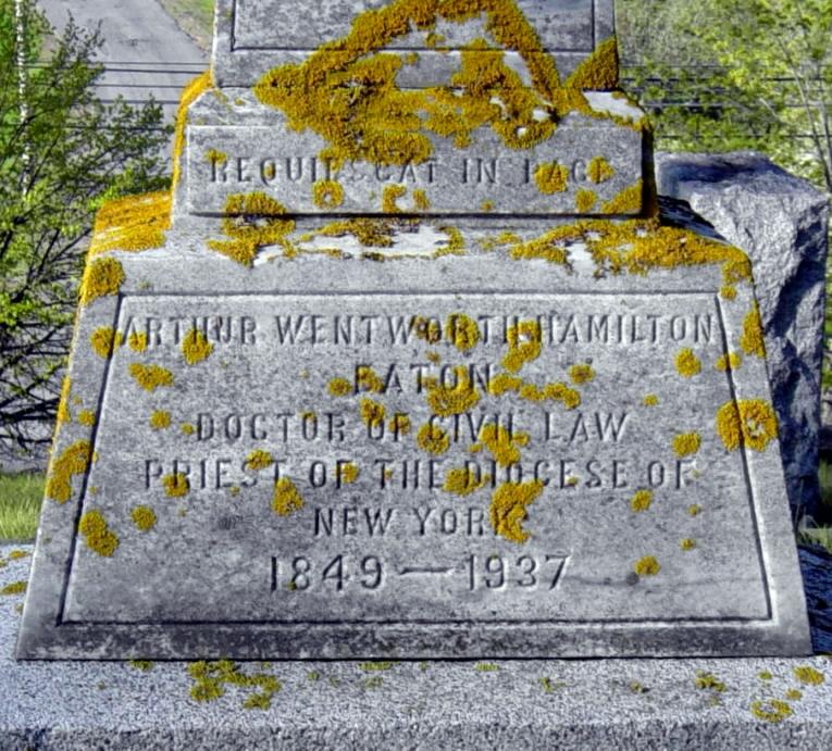 A.W.H. Eaton tombstone