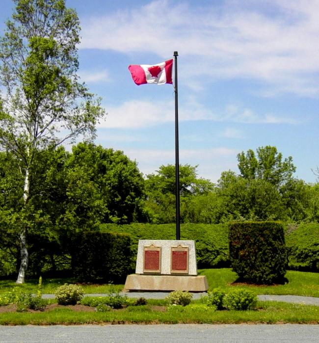Monument commemorating the 1747 Attack at Grand Pre