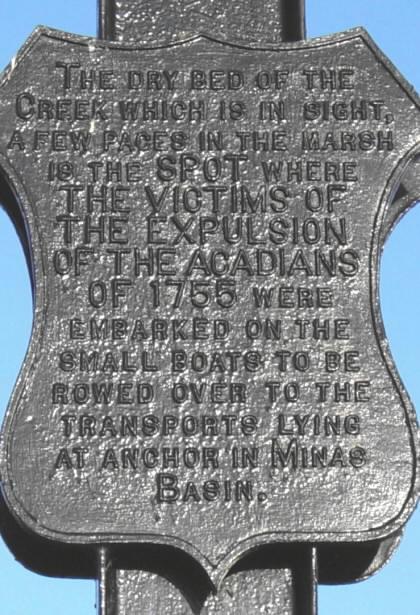Plaque on the Iron Cross monument