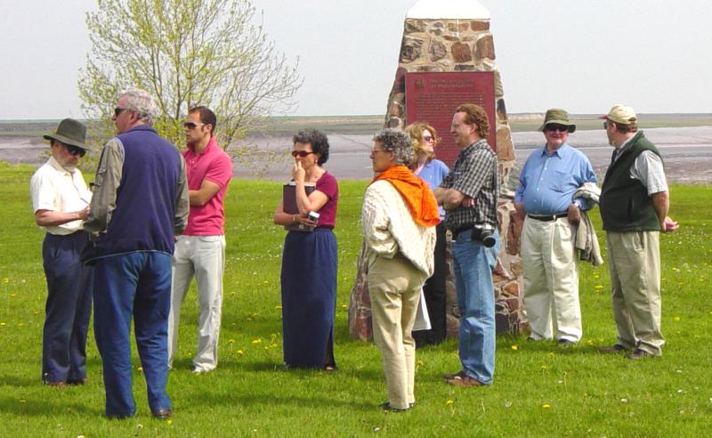 Horton Landing: Planters monument