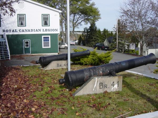 Cannons at Chester Legion