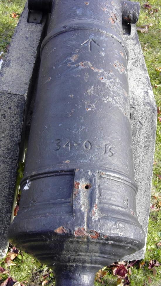Chester Legion: south cannon manufactured for King George II