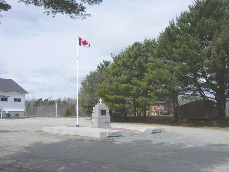 War memorial, Western Shore: plaque