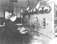 Marconi Wireless Telegraph operator L.R. Johnstone, Cape Breton Island, Nova Scotia