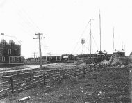 Marconi Transatlantic Wireless Receiving Station at Louisbourg, Circa 1913, Cape Breton Island, Nova Scotia